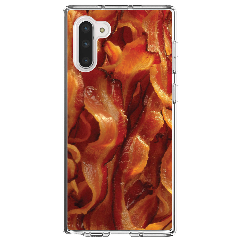 Crispy Strips of Bacon Clear Shockproof iPhone Case, view 9
