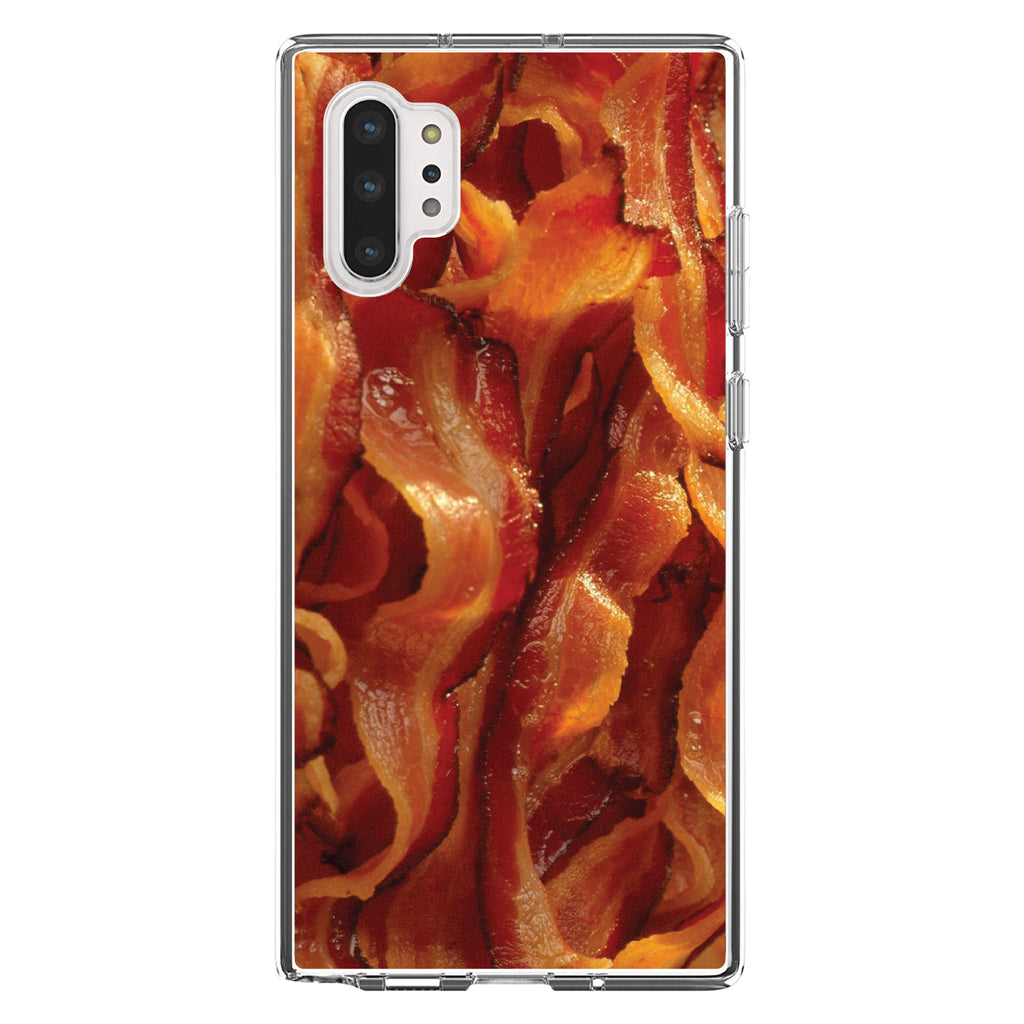 Crispy Strips of Bacon Clear Shockproof iPhone Case, view 10