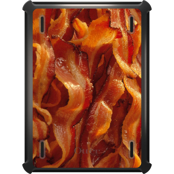 DistinctInk™ OtterBox Defender Series Case for Apple iPad / iPad Pro / iPad Air / iPad Mini - Crispy Strips of Bacon