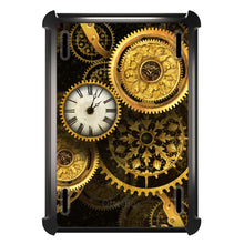 DistinctInk™ OtterBox Defender Series Case for Apple iPad / iPad Pro / iPad Air / iPad Mini - Clocks Clockwork Gold