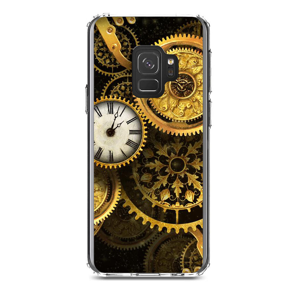 Clocks Clockwork Gold Clear Shockproof iPhone Case, view 19