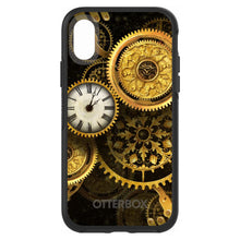 DistinctInk™ OtterBox Symmetry Series Case for Apple iPhone / Samsung Galaxy / Google Pixel - Clocks Clockwork Gold