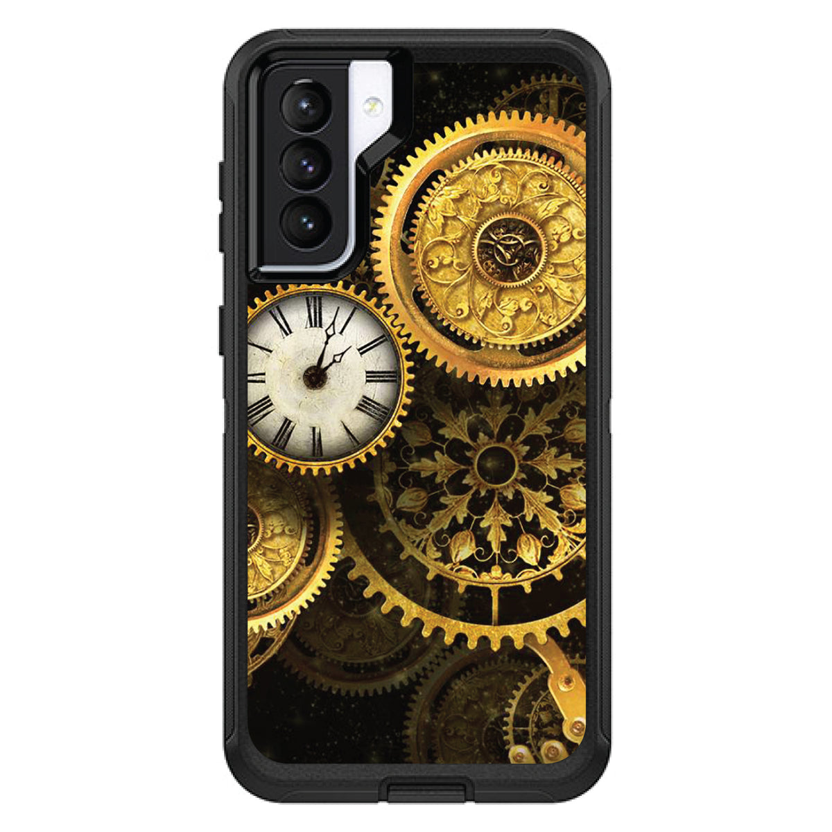 Clocks Clockwork Gold OtterBox Defender Case for iPhone & Galaxy, view 6