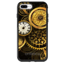 DistinctInk™ OtterBox Symmetry Series Case for Apple iPhone / Samsung Galaxy / Google Pixel - Clocks Clockwork Gold