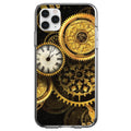 Clocks Clockwork Gold Clear Shockproof iPhone Case