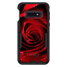 DistinctInk™ OtterBox Commuter Series Case for Apple iPhone or Samsung Galaxy - Dew Covered Red Rose