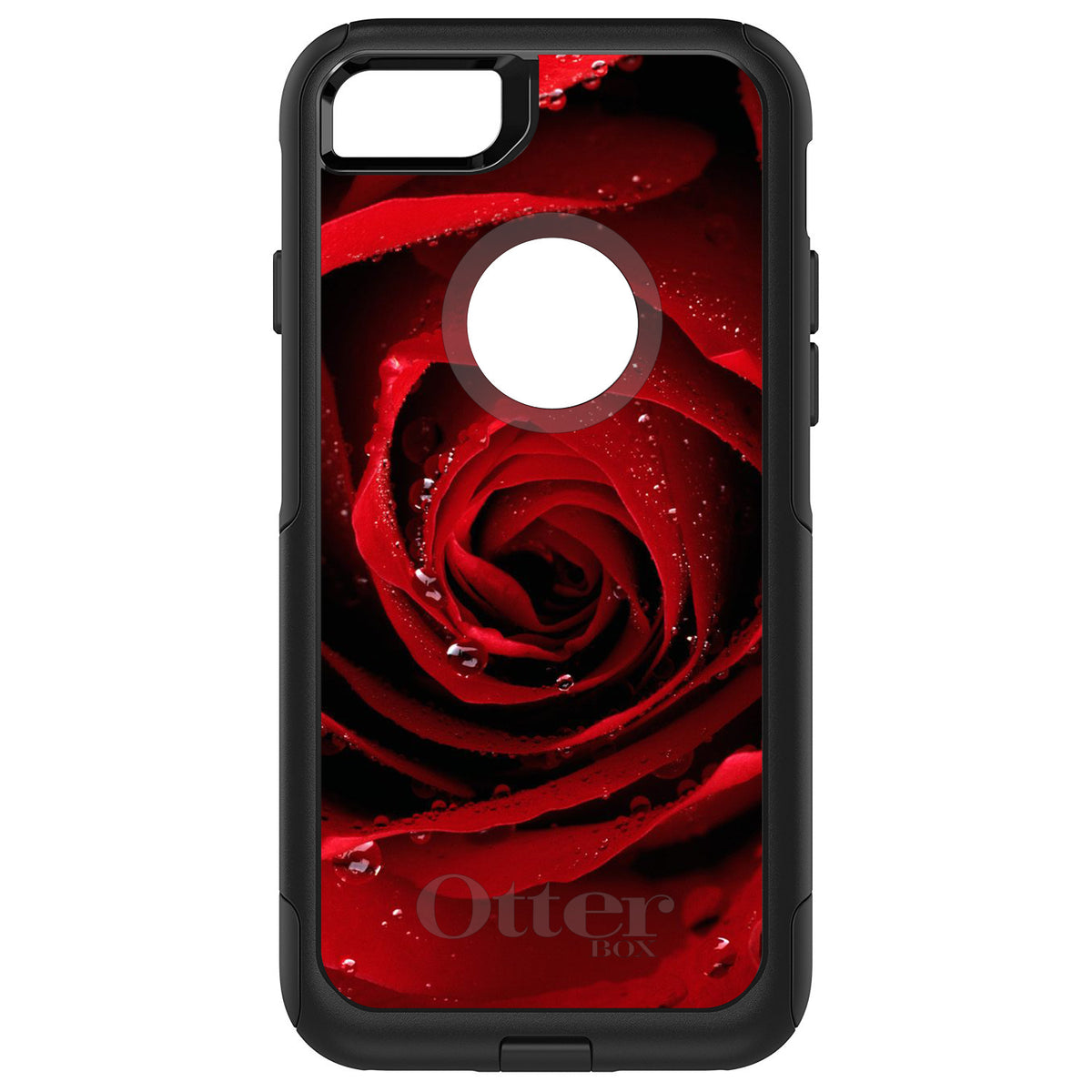 Dew Covered Red Rose OtterBox Commuter Case for iPhone & Galaxy