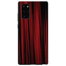 DistinctInk® Hard Plastic Snap-On Case for Apple iPhone or Samsung Galaxy - Bright Red Curtains