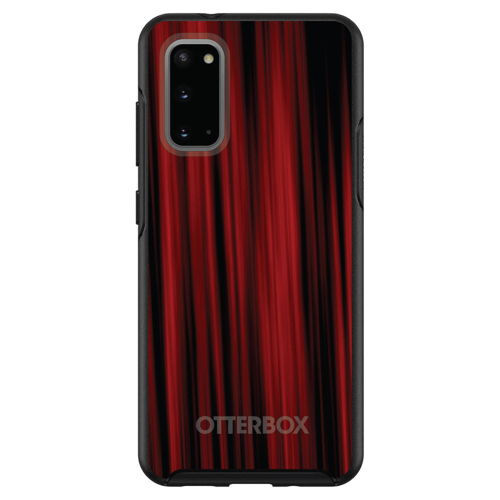 Bright Red Curtains OtterBox Symmetry Case for iPhone & Galaxy, view 5