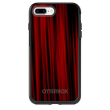 DistinctInk™ OtterBox Symmetry Series Case for Apple iPhone / Samsung Galaxy / Google Pixel - Bright Red Curtains