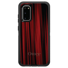 DistinctInk™ OtterBox Defender Series Case for Apple iPhone / Samsung Galaxy / Google Pixel - Bright Red Curtains