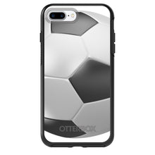 DistinctInk™ OtterBox Symmetry Series Case for Apple iPhone / Samsung Galaxy / Google Pixel - Soccer Ball 3D