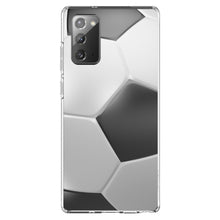 DistinctInk® Clear Shockproof Hybrid Case for Apple iPhone / Samsung Galaxy / Google Pixel - Soccer Ball 3D