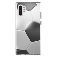 DistinctInk® Clear Shockproof Hybrid Case for Apple iPhone / Samsung Galaxy / Google Pixel - Soccer Ball 3D