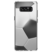 DistinctInk® Clear Shockproof Hybrid Case for Apple iPhone / Samsung Galaxy / Google Pixel - Soccer Ball 3D