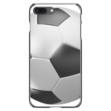 DistinctInk® Hard Plastic Snap-On Case for Apple iPhone or Samsung Galaxy - Soccer Ball 3D
