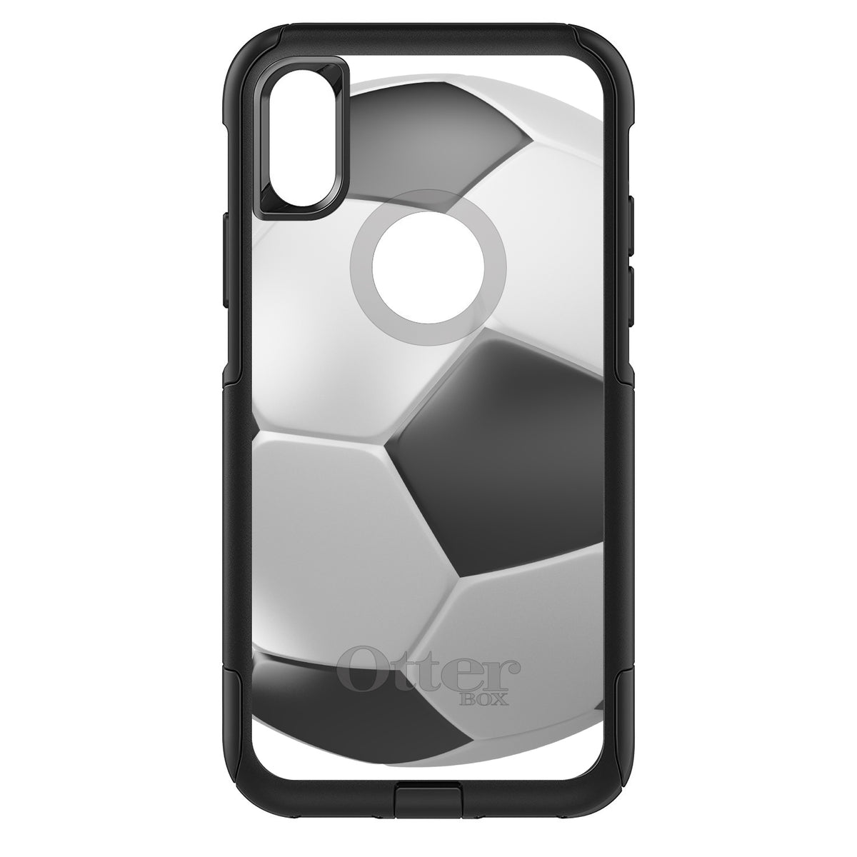Soccer Ball 3D OtterBox Commuter Case for iPhone & Galaxy, view 3