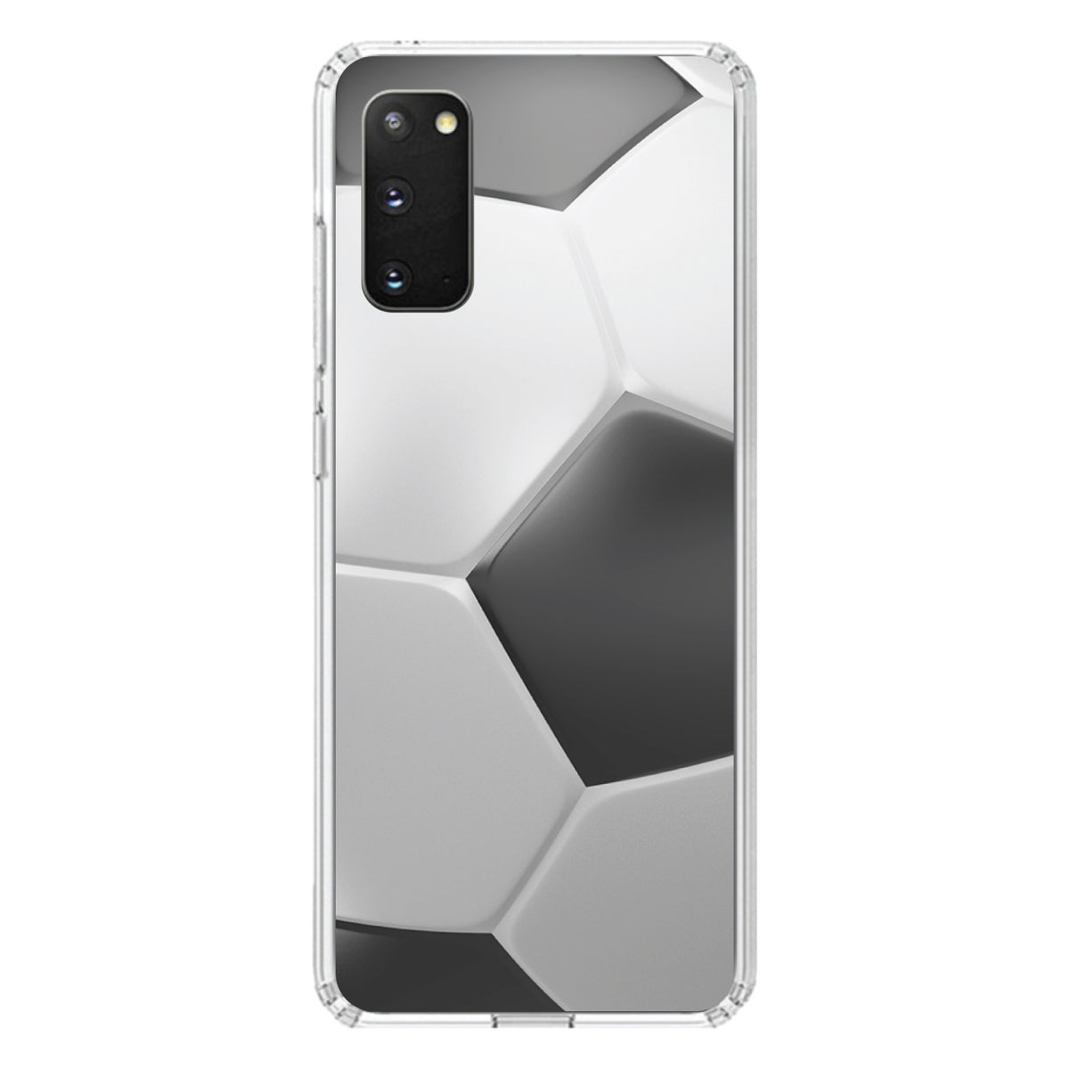 Soccer Ball 3D Clear Shockproof iPhone Case, view 13