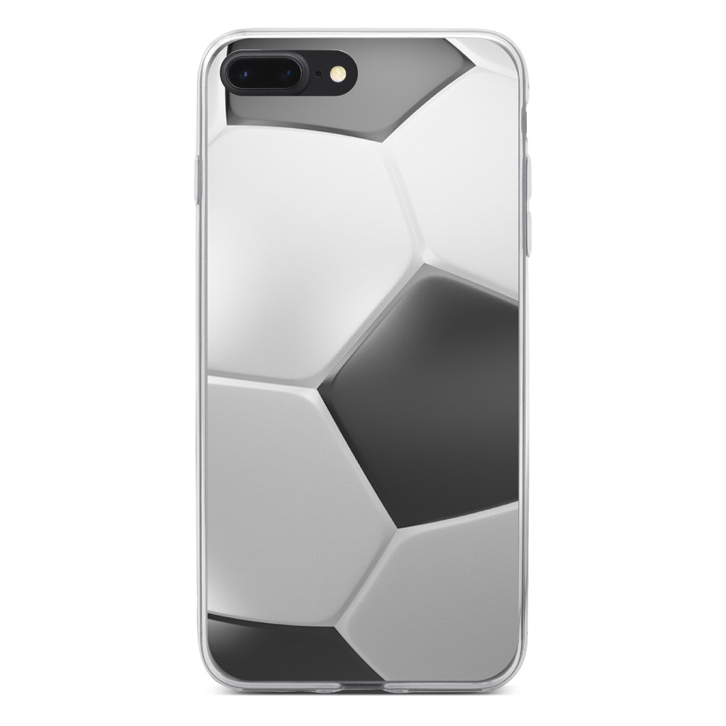 Soccer Ball 3D Clear Shockproof iPhone Case, view 6