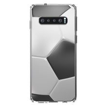 DistinctInk® Clear Shockproof Hybrid Case for Apple iPhone / Samsung Galaxy / Google Pixel - Soccer Ball 3D