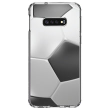 DistinctInk® Clear Shockproof Hybrid Case for Apple iPhone / Samsung Galaxy / Google Pixel - Soccer Ball 3D