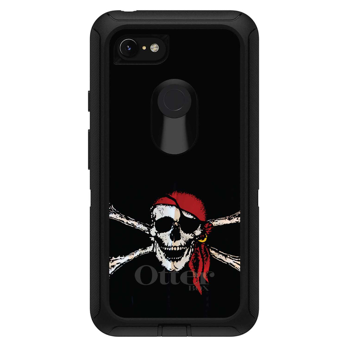Black Red Pirate Flag OtterBox Defender Case for iPhone & Galaxy, view 18