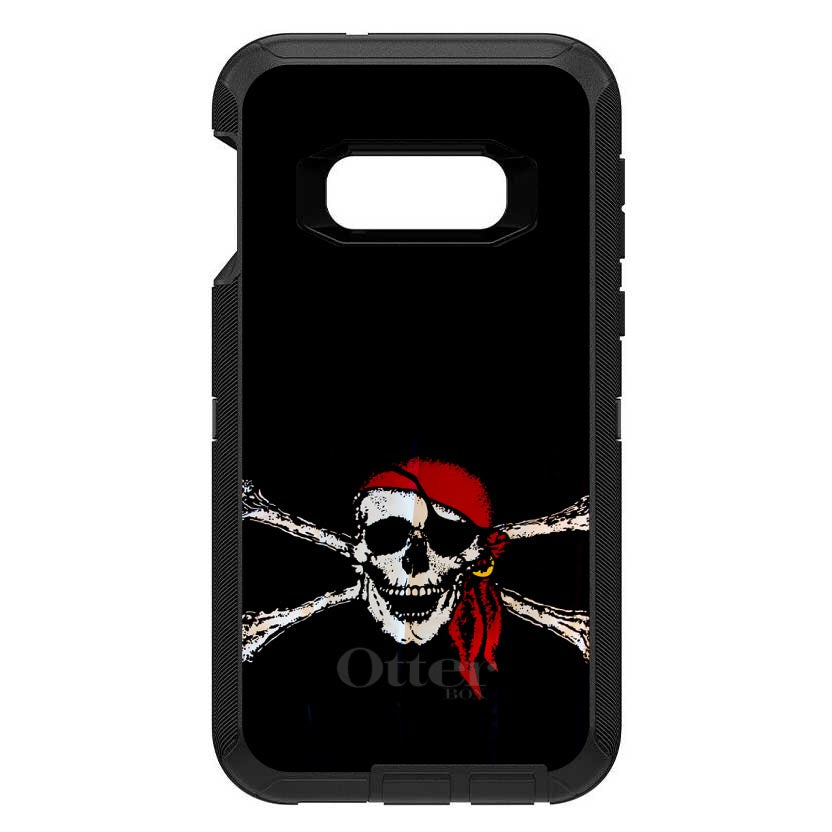 Black Red Pirate Flag OtterBox Defender Case for iPhone & Galaxy, view 10