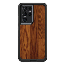 DistinctInk™ OtterBox Defender Series Case for Apple iPhone / Samsung Galaxy / Google Pixel - Dark Wood Floor Print