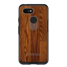 DistinctInk™ OtterBox Symmetry Series Case for Apple iPhone / Samsung Galaxy / Google Pixel - Dark Wood Floor Print