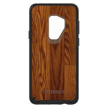 DistinctInk™ OtterBox Symmetry Series Case for Apple iPhone / Samsung Galaxy / Google Pixel - Dark Wood Floor Print