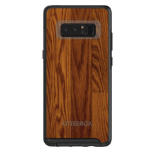 DistinctInk™ OtterBox Symmetry Series Case for Apple iPhone / Samsung Galaxy / Google Pixel - Dark Wood Floor Print