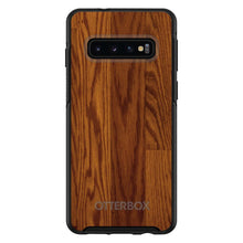 DistinctInk™ OtterBox Symmetry Series Case for Apple iPhone / Samsung Galaxy / Google Pixel - Dark Wood Floor Print