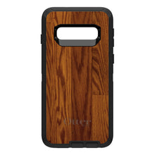 DistinctInk™ OtterBox Defender Series Case for Apple iPhone / Samsung Galaxy / Google Pixel - Dark Wood Floor Print