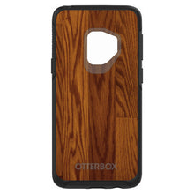 DistinctInk™ OtterBox Symmetry Series Case for Apple iPhone / Samsung Galaxy / Google Pixel - Dark Wood Floor Print