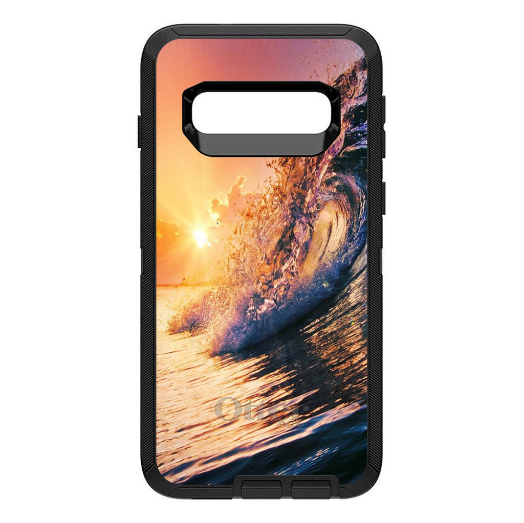 Ocean Wave Sunset OtterBox Defender Case for iPhone & Galaxy, view 9