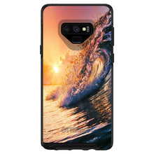 DistinctInk™ OtterBox Symmetry Series Case for Apple iPhone / Samsung Galaxy / Google Pixel - Ocean Wave Sunset