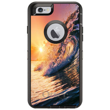 DistinctInk™ OtterBox Defender Series Case for Apple iPhone / Samsung Galaxy / Google Pixel - Ocean Wave Sunset