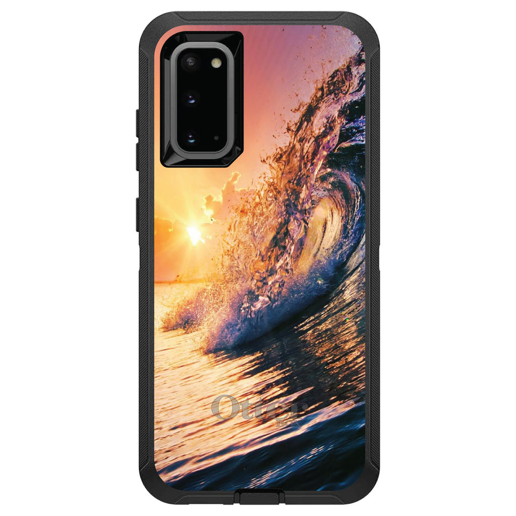 Ocean Wave Sunset OtterBox Defender Case for iPhone & Galaxy, view 8