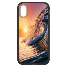 DistinctInk™ OtterBox Symmetry Series Case for Apple iPhone / Samsung Galaxy / Google Pixel - Ocean Wave Sunset