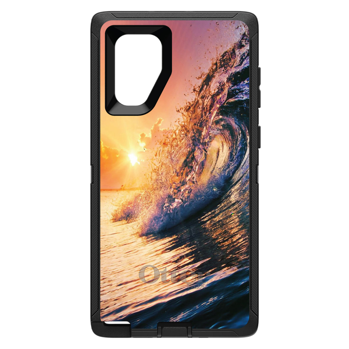 Ocean Wave Sunset OtterBox Defender Case for iPhone & Galaxy, view 14