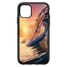 DistinctInk™ OtterBox Symmetry Series Case for Apple iPhone / Samsung Galaxy / Google Pixel - Ocean Wave Sunset