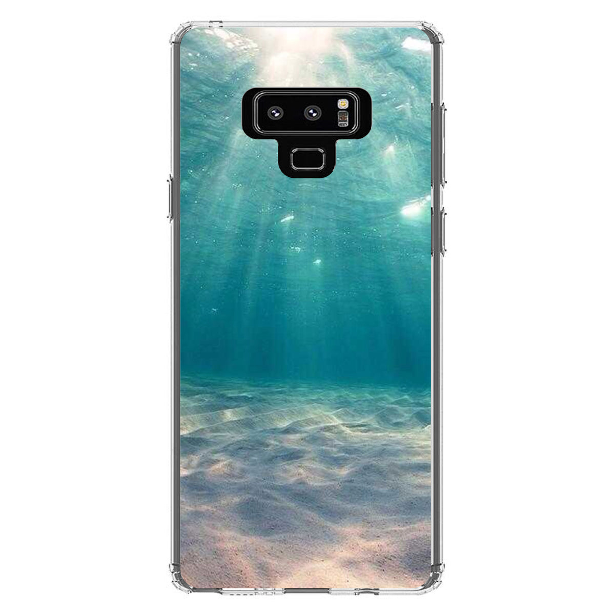 Underwater Sun Sand Clear Shockproof iPhone Case, view 11