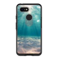 DistinctInk™ OtterBox Symmetry Series Case for Apple iPhone / Samsung Galaxy / Google Pixel - Underwater Sun Sand