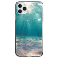 Underwater Sun Sand Clear Shockproof iPhone Case