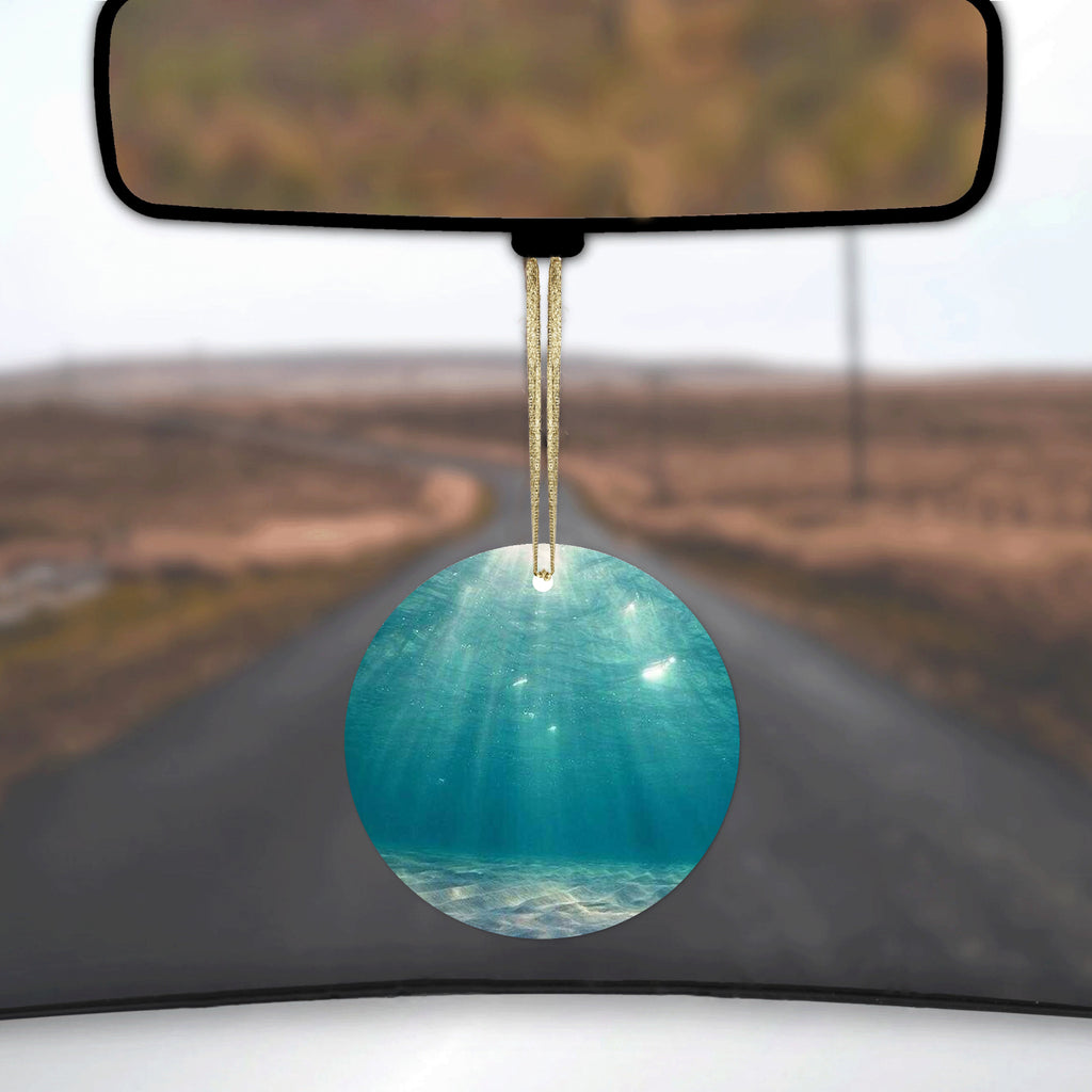 Underwater Sun Sand Ceramic Ornament, view 3