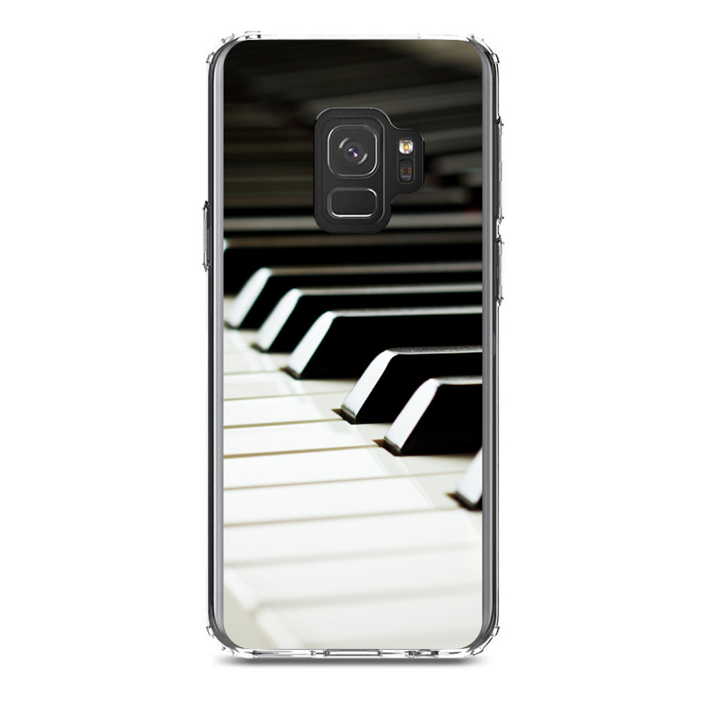 Piano Keys Keyboard Clear Shockproof iPhone Case, view 19