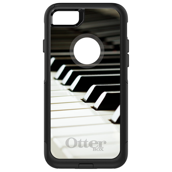 DistinctInk OtterBox Commuter Series Case for Apple iPhone or Samsung Galaxy - Piano Keys Keyboard