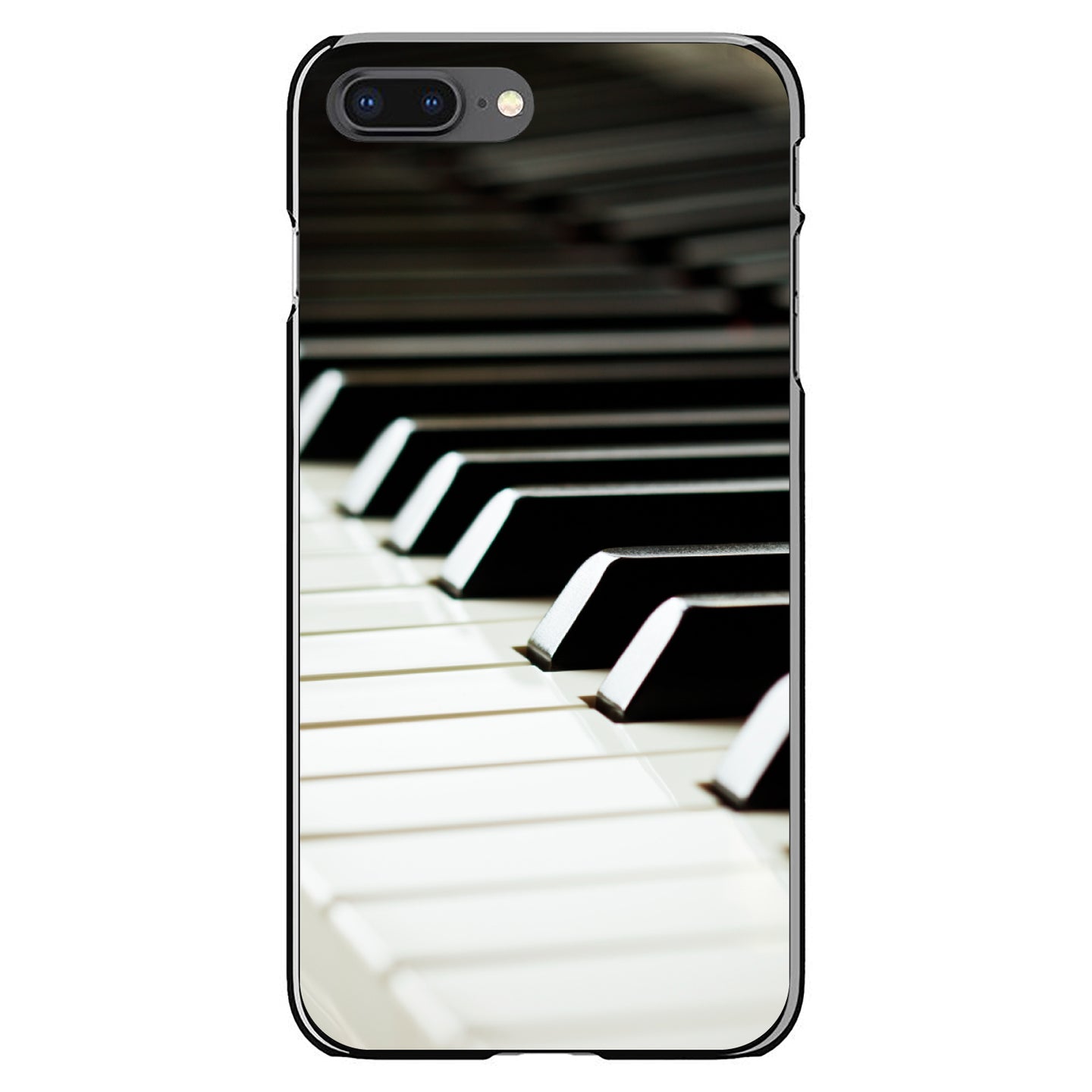 DistinctInk Hard Plastic Snap-On Case for Apple iPhone or Samsung Galaxy - Piano Keys Keyboard DistinctInk Hard Plastic Snap-On Case for Apple iPhone or Samsung Galaxy - Piano Keys Keyboard