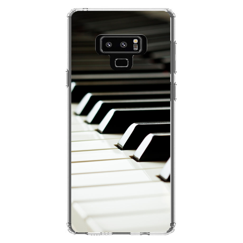 Piano Keys Keyboard Clear Shockproof iPhone Case, view 11