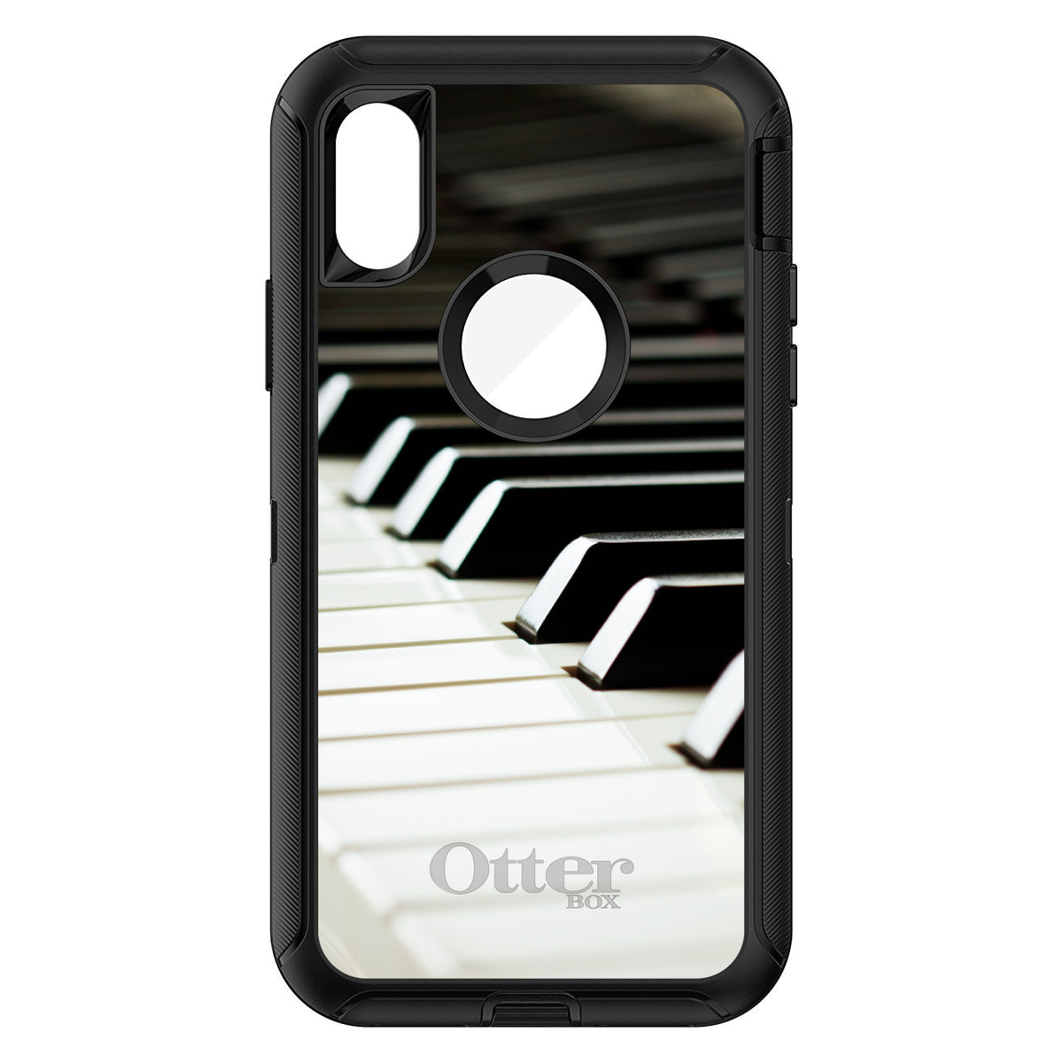 Piano Keys Keyboard OtterBox Defender Case for iPhone & Galaxy, view 3